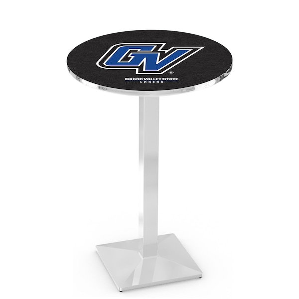 42" Chrome Grand Valley State Pub Table